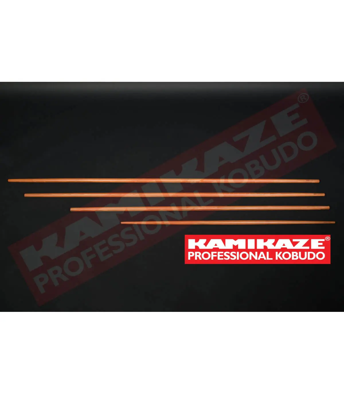 BO Kamikaze Professioneel Kobudo conique-hand-in-chene