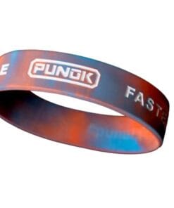 19mm Punok rood-blauwe silicone armband