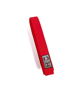 Witte Tijger 9e en 10e Dan Rode Gordel - Rood - Noris