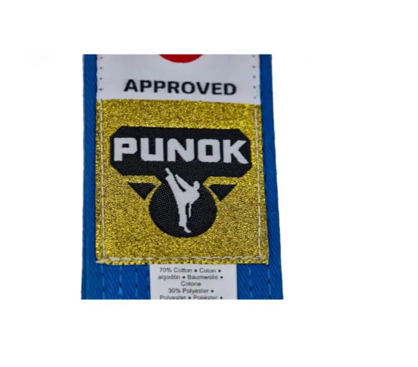 Punok Kata wedstrijdriem - Blauw