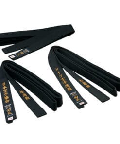 Kaiten zwarte katoenen riem