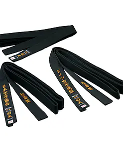 Kaiten zwarte katoenen riem