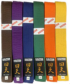 Kaiten 100% katoenen gekleurde riemen