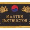Master Instructor geborduurde badges - Danrho