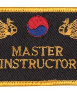 Master Instructor geborduurde badges - Danrho