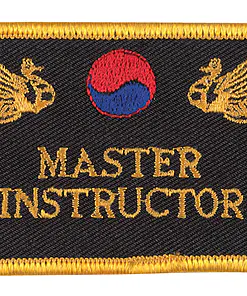 Master Instructor geborduurde badges - Danrho