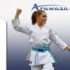 Karategi Black Diamond - WKF beperkte editie roze-zwart