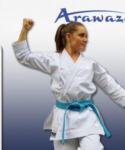 Karategi Black Diamond - WKF beperkte editie roze-zwart
