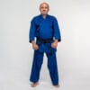 Fuji-Mae Karategi Training Kimono blauw of rood 20 Karategi training Fuji-Mae-blauw