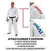Kimono Kata KAMINARI X Pak SMAI - WKF 24 Kimono Kata KAMINARI X Pack SMAI