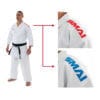 Kimono Kata KAMINARI X Pak SMAI - WKF 2 Kimono Kata KAMINARI X Pak SMAI - WKF