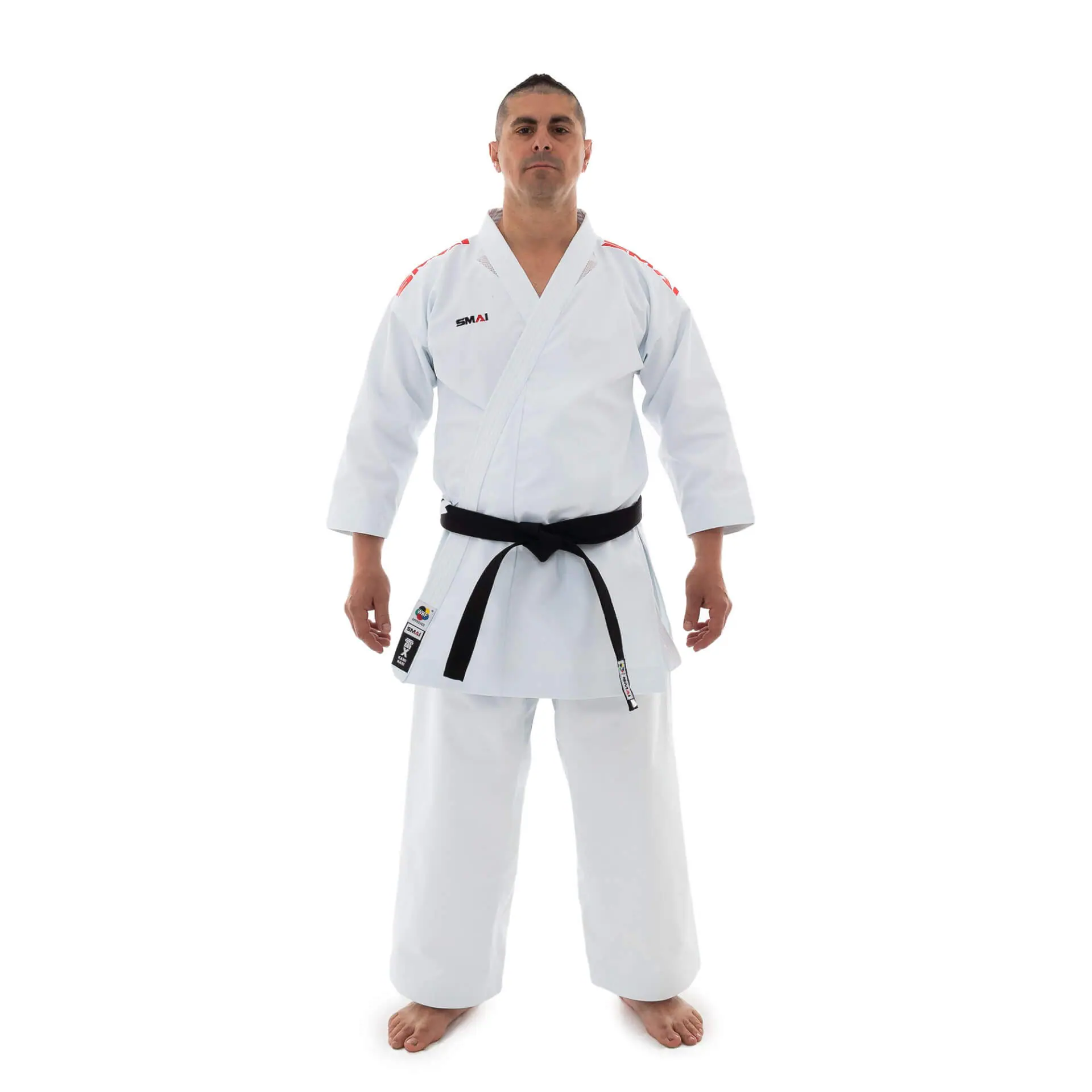 Kimono Kata KAMINARI X Pak SMAI - WKF 13 Kimono Kata KAMINARI X Pack SMAI - WKF rood