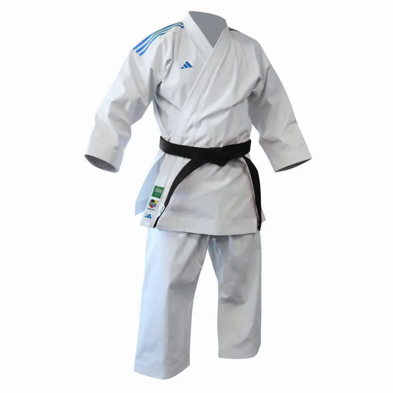 Premiere Divisie Shori Kata karategi met band - Adidas blauw