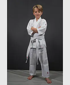 Fight-Art karate training kimono - Budo patroon - kind