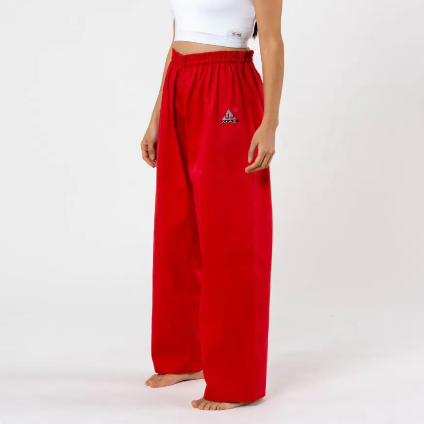 Fuji Mae Karate Trainingsbroek-rood