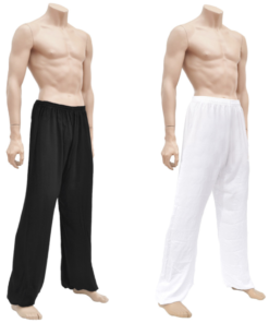 Tai Chi-broek van viscose en katoen