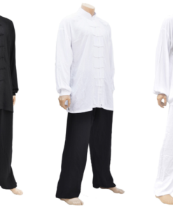 Tai Chi-outfit van viscose en katoen