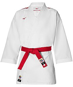 Mizuno geborduurd Tôshi WKF kumite karate vest