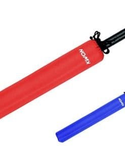 Officiële Yoseikan Budo Kwon omkeerbaar-kwon-karate-gi-rood-blauwe stok