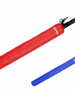 Officiële Yoseikan Tchobo stok-schuim-omkeerbaar kwon karate-gi-rood-blauw