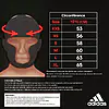 Adidas voorgevormde bokshelm blauw of rood