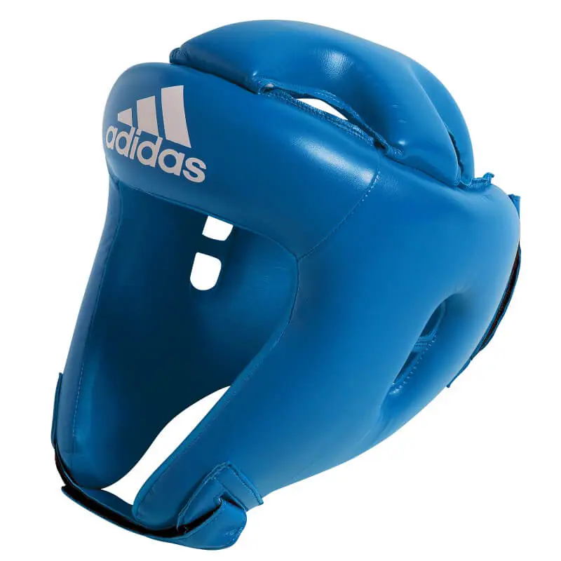 Adidas voorgevormde bokshelm blauw of rood