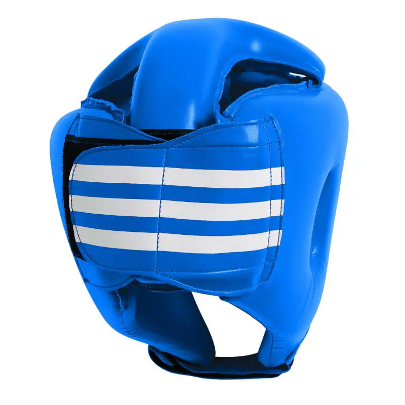 Adidas voorgevormde bokshelm blauw of rood