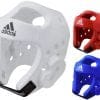 Adidas Karate Trainingshelm Wit Blauw of Rood