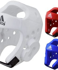 Adidas Karate Trainingshelm Wit Blauw of Rood
