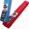 Tokaido Karate wedstrijdriem - Rood of Blauw