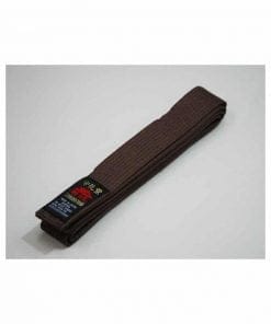 Bruine katoenen riem Shureido