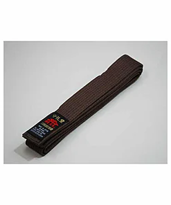 Bruine katoenen riem Shureido