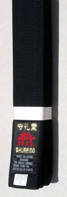 riem-zwart-karaat-shureido-zoom-katoen