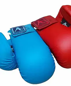 Arawaza karate handschoenen blauw of rood - WKF stijl