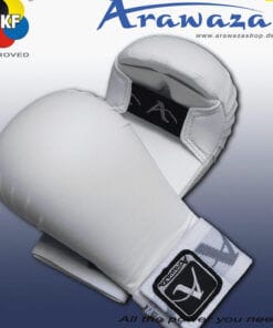Arawaza karate handschoenen - PU - wit