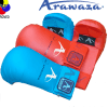 Arawaza karate handschoenen blauw of rood - WKF
