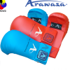 Arawaza karate handschoenen blauw of rood - WKF
