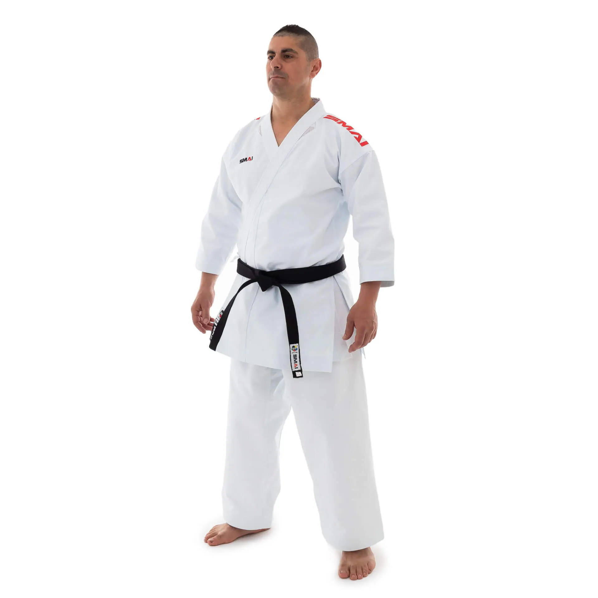 Kimono Kata KAMINARI X Pak SMAI - WKF 17 karate-uniform-KAMINARI-X-R-rood