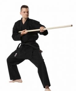 BUJIN KURO Tokaido Kimono Zwart 190 cm-kobudo-atbk karategi