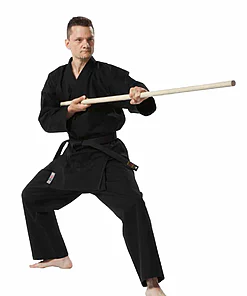 BUJIN KURO Tokaido Kimono Zwart 190 cm-kobudo-atbk karategi