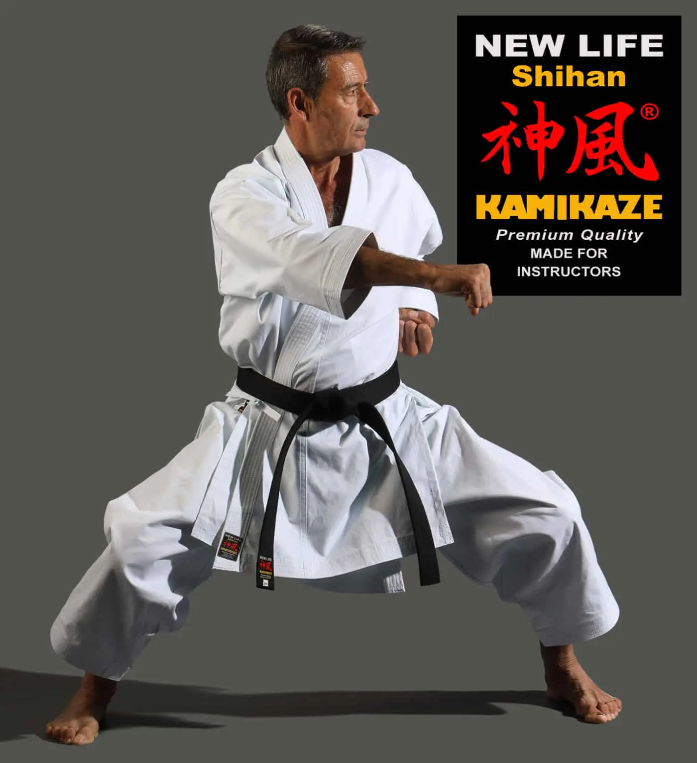 Kimono Kamikaze New Life Shihan - Topkwaliteit 4 karategi