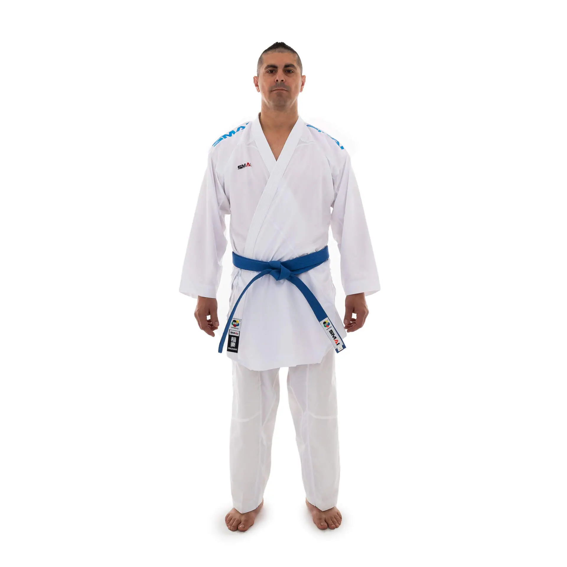 Kimono kumité Inazuma Pack SMAI - WKF 7 kimono-kumite-inazuma-pack-smai-wkf-blauw