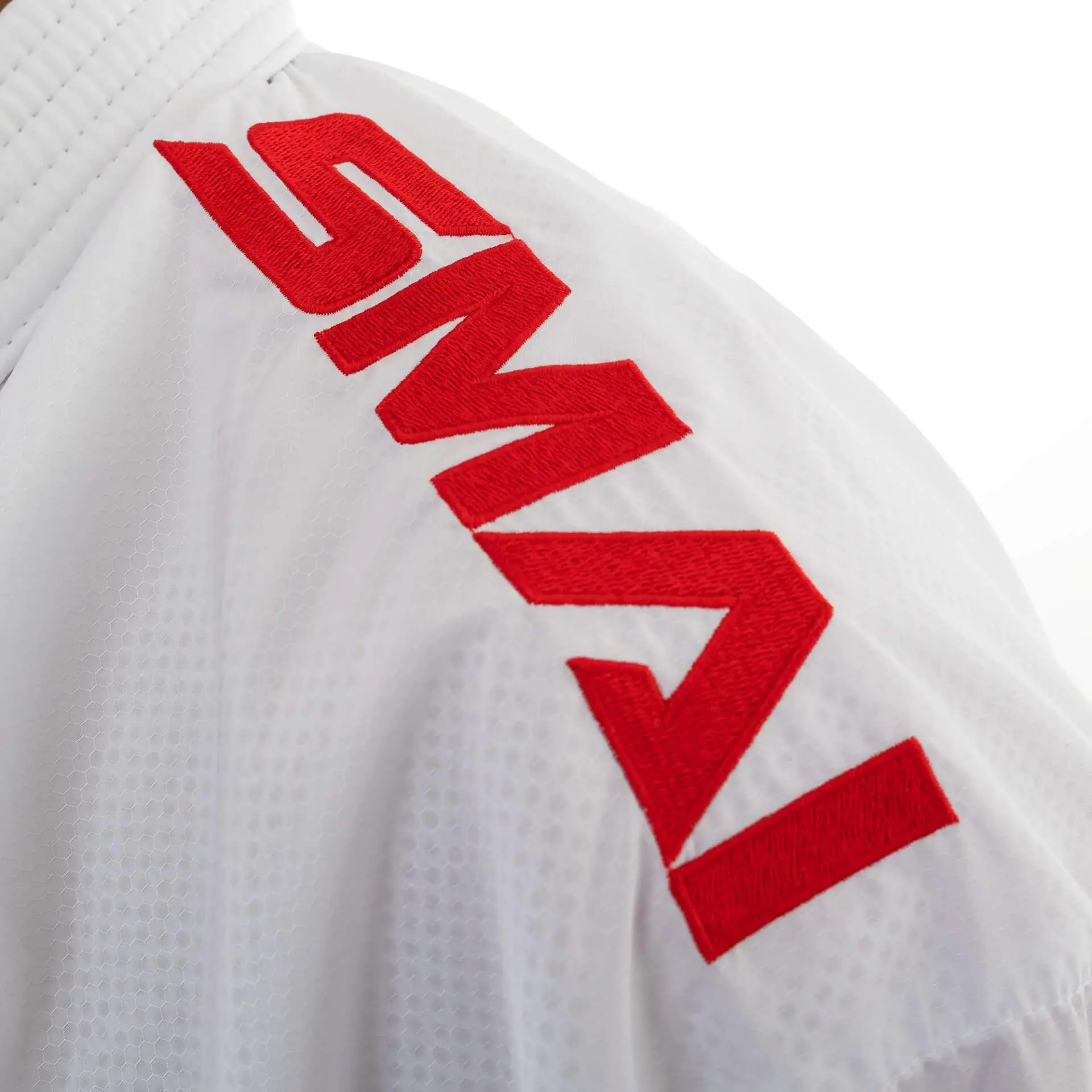 Kimono kumité Inazuma Pack SMAI - WKF 12 kimono-kumite-inazuma-pack-smai-wkf-brodery-rood