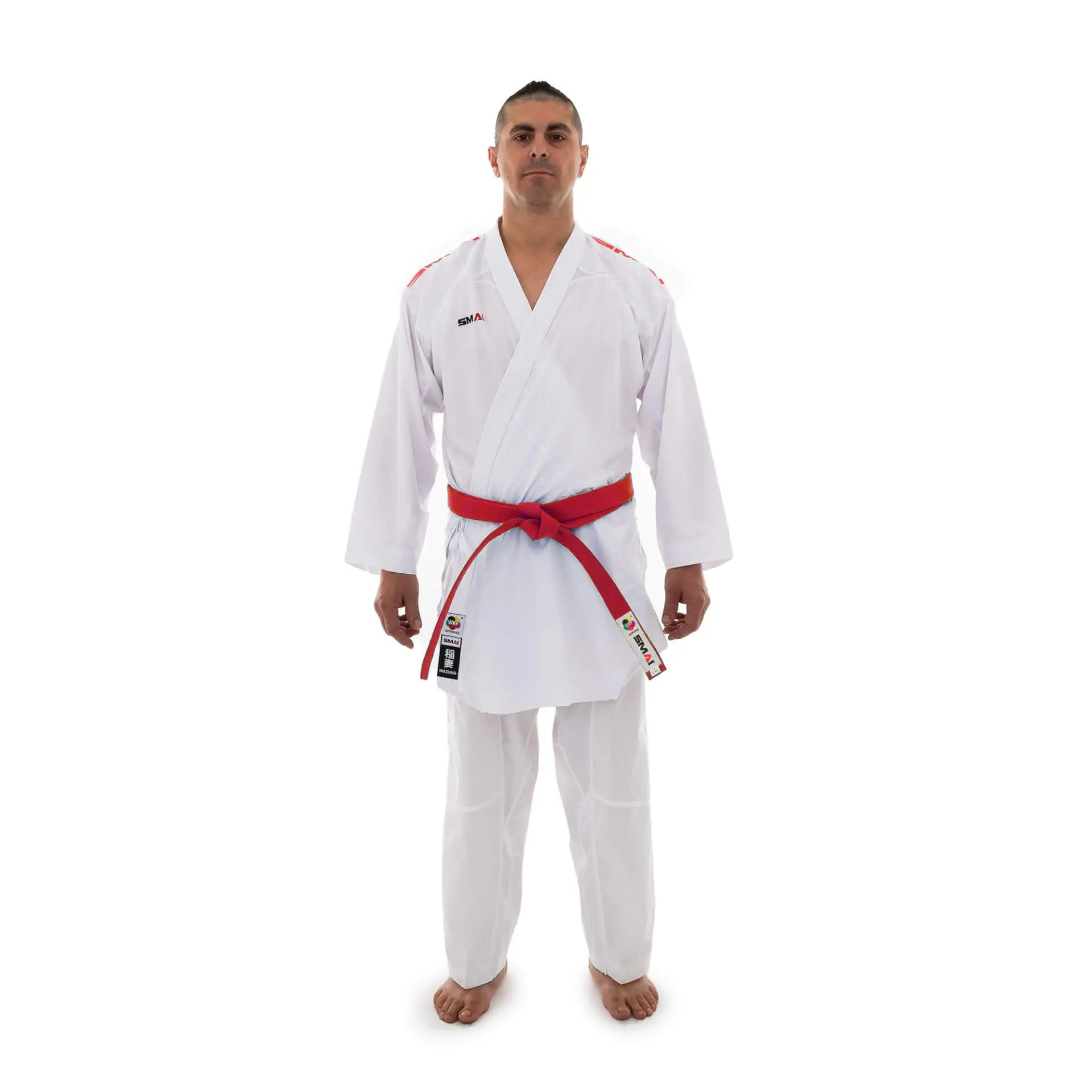 Kimono kumité Inazuma Pack SMAI - WKF 5 kimono-kumite-inazuma-pack-smai-wkf-rood