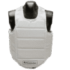 plastron body protector arawaza blanc sur mannequin
