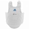 Karate slab Adidas Body Protector WKF - Wit - voor wedstrijden. Model ADIP03