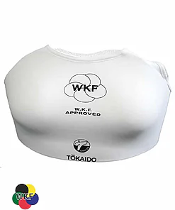 borstplaat-karate-vrouw-tokaido-wkf-verwijderbaar-shell
