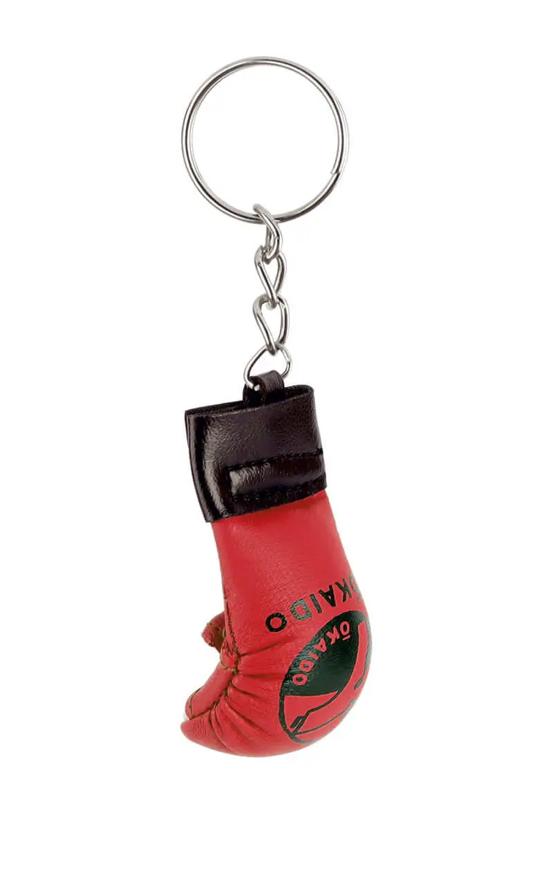 Tokaido mini karatehandschoen sleutelhanger 4 sleutelhanger-mini-handschoenen-karaat-tokaido-rood