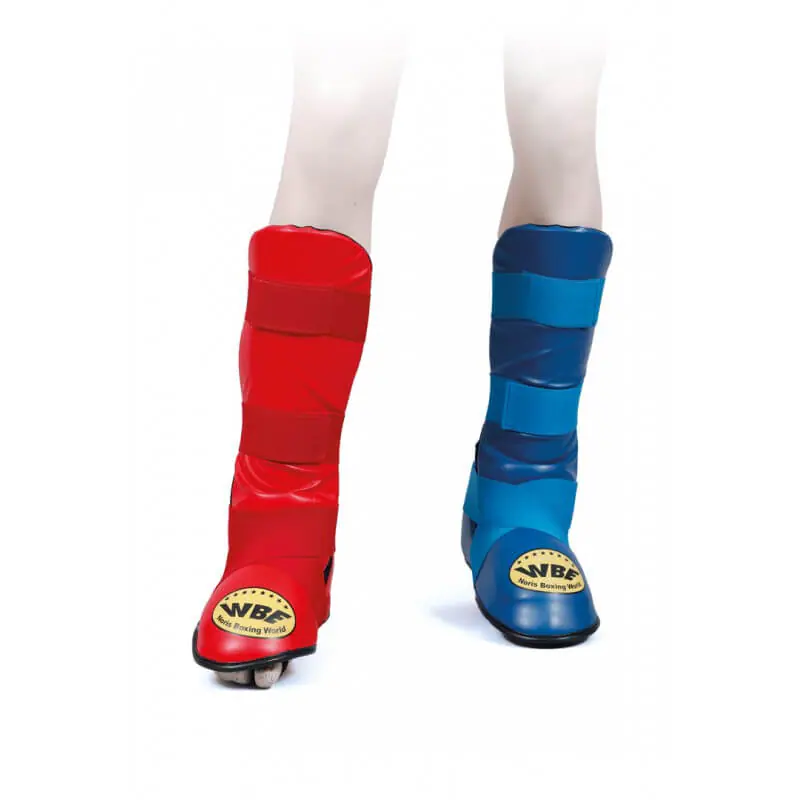 Noris Karate Contact scheen- en voetbeschermers - blauw of rood