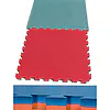 Omkeerbaar puzzel vloerkleed Budo Fight 100x100x4cm